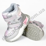 Детские термоботинки-дутики Том М C-T9525-C серебро 23-28