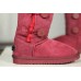 Подростковые / женские угги UGG Classic Tall пуговицы ( бордо )