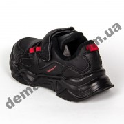 Детские кроссовки Baas K6802-1 черно-красные 25-30