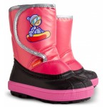 Зимние дутики Demar Snow Boarder A розово-персиковый