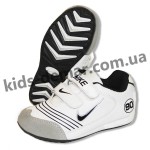 Детские кроссовки Nike бело-синие 002( винил )