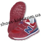 Детские кроссовки New Balance красно-синие