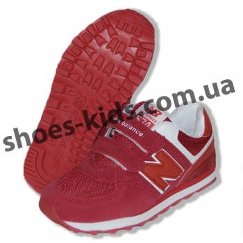 Детские кроссовки New Balance красные