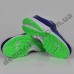 Детские кроссовки Nike сине-зеленые