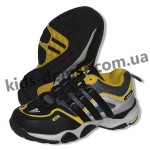 Детские кроссовки Adidas черно-желтые ( шнурок )