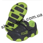 Детские кроссовки X-KUHU-KIDS серо-зеленые