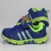 Детские кроссовки Adidas сине-салатовые ClimaCool