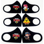 Детские многоразовые защитные маски для лица с логотипом Brawl Stars