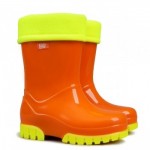 Детские резиновые сапоги TWISTER LUX FLUO c ( оранжевый )