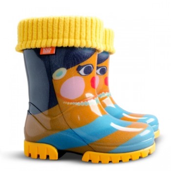 Резиновые сапоги Demar TWISTER LUX PRINT HB ( жасмин )