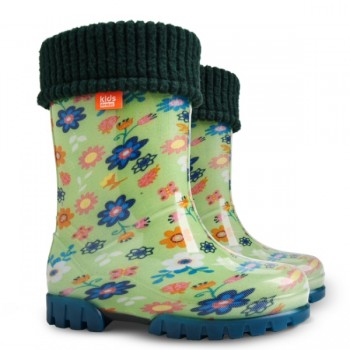 Резиновые сапоги Demar TWISTER LUX PRINT U ( лужайка )